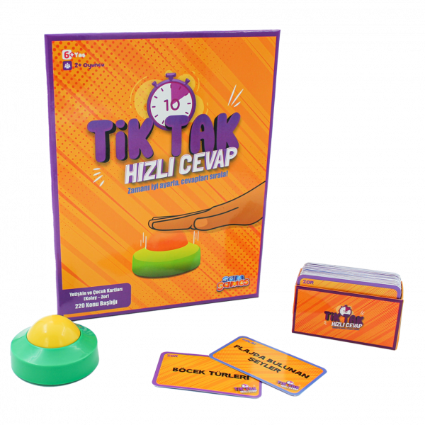Tik Tak Hızlı Cevap Kutu Oyunu