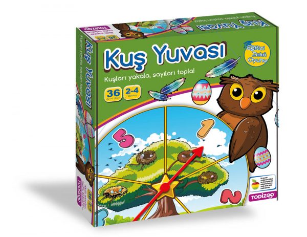 Todizoo Kuş Yuvası Eğitici Çocuk Oyunu