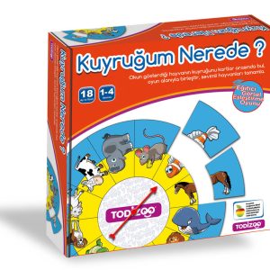 Todizoo Kuyruğum Nerede Eğitici Çocuk Oyunu