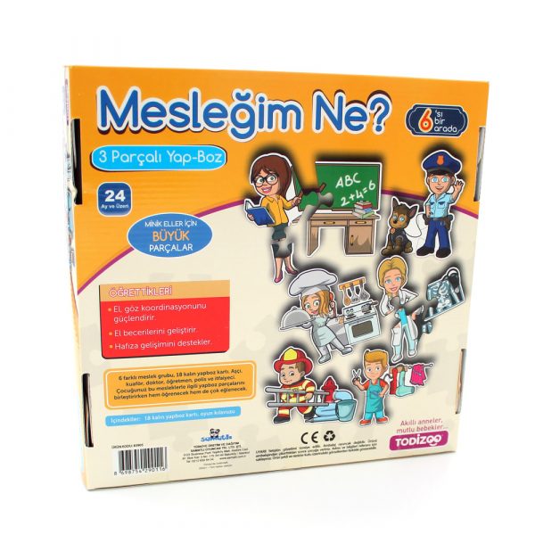 Todizoo Mesleğim ne?  Eğitici Çocuk Oyunu