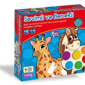 Todizoo Sevimli ve Benekli Eğitici Çocuk Oyunu