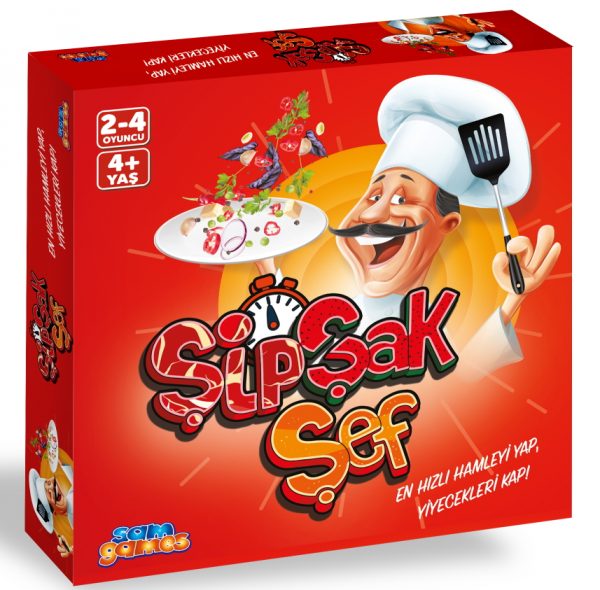 Şipşak Şef Eğitici Eğlenceli Kutu Oyunu