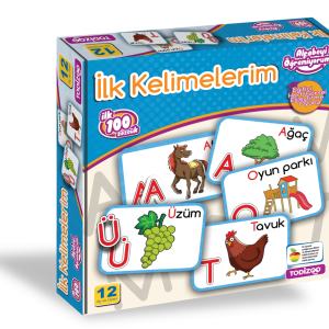 Todizoo İlk Kelimelerim Eğitici Çocuk Oyunu